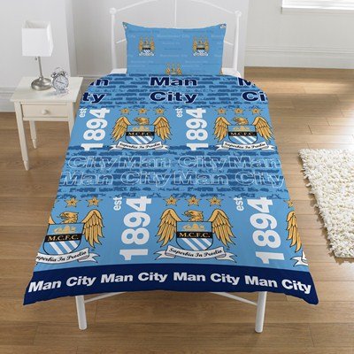 Preisvergleich Produktbild Manchester City Urban Einzelbett Bettwäsche Set