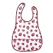 Blulu Waterproof Baby Bibs with Food Catcher Pocket, 3 Pack