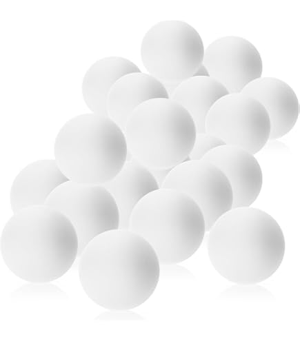 Balles De Ping-pong 40 Mm – Lot De 12, Plastique Durable, Couleurs Variées