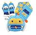 Unique Winter Baby Hats/Caps Scarf & Gloves Useful Cute Woolen Baby Set Blue