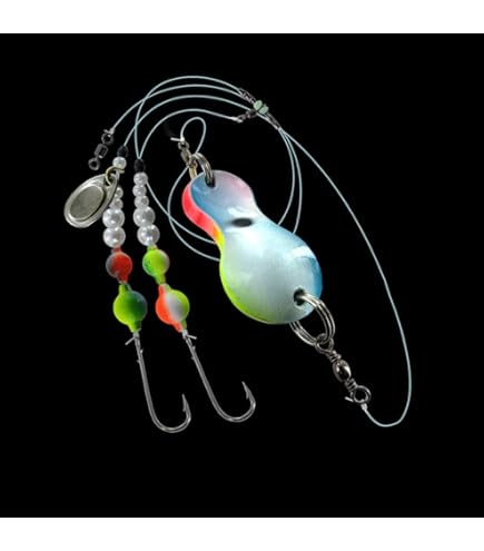 Saeger 10C4039507218157C10 Aquantic Flatfish Spoon White; 40 G