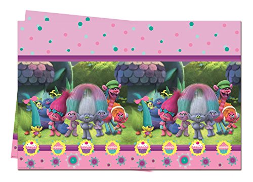 Dreamworks Trolls Plastik Tischdecke 120x180 cm