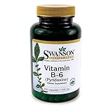 Swanson Vitamin B6 (pyridoxine) (100mg, 250 Capsules)