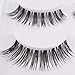 SupplyEU Natural Look Fake Eye Lash False Eyelashes Extension Makeup 5 Pairs