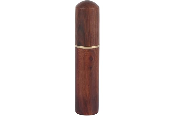 Boîte à cure-dent en Bois à main Porte étui cure-dent Housse de capsule Portable (Material : Rosewood)
