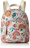  Oilily Damen Ruffles Sunflower Backpack Svz Rucksackhandtasche, Weiß (Offwhite), 9x26x22 cm