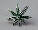 Produktbild Mainly Metal Metall Emaille Pin Badge Marihuana Cannabis Drug Leaf