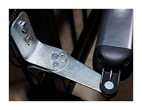 BBT@ Automatischer Torantrieb für doppelflüglige Schwingtore / Inklusive: 2x Toröffner 1x Kontrollkasten 2x Fernbedienung 2x Entriegelungsschlüssel 3x Torstopper / Privat + Geberblich / Robust + Langlebig / Einfache Installation - 6