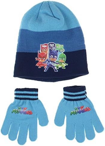 PJ Masks Superpigiamini Boys' Scarf, Hat &amp; Glove Set Blu/Azzurro/Celeste One size