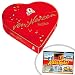 Produktbild Halloren Kugeln von Herzen | GRATIS DDR Geschenkkarte | DDR Produkte| Ideal für jedes DDR Geschenkset | DDR Traditionsprodukt und Ossi Kultprodukt | DDR Artikel