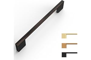 9BUILD 10 Pezzi Bronzo Grattugiato A Olio Distanza fori 160mm Maniglie per mobili da cucina maniglie per mobili maniglie cucina Maniglie per Armadio Maniglie per Mobili Moderni Maniglie Armadio EU0035