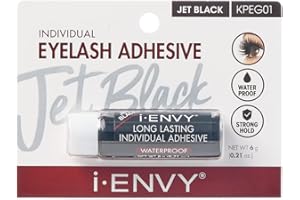 Kiss I Envy Individual Eyelash Adhesive Jet Black 01 by Kiss
