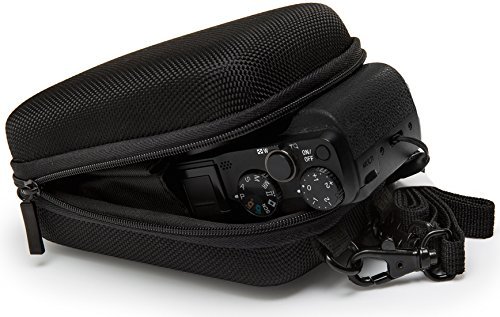 Mejor Bundlestar PURE BLACK funda para cámaras color negro talla L (con correa para hombro y pasador para cinturón) para Sony CyberShot HX50 HX60 HX80 HX90 --- Nikon CoolPix W100 A900 S9900 --- Panasonic Lumix DMC TZ80 TZ70 --- Canon PowerShot SX710 SX720 Comentarios