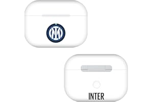 Head Case Designs sous Licence Officielle Inter Milan Logo sur Blanc Badge Vinyle Autocollant Peau Autocollant Couverture Compatible avec Apple AirPods Pro
