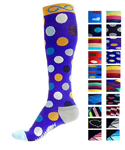 Infinity - Par de calcetines de compresión - Jelly Beans L/XL
