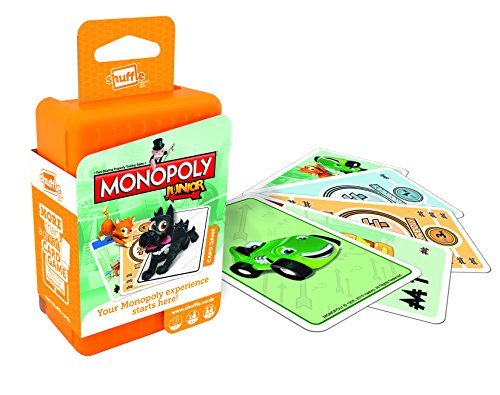 Preisvergleich Produktbild Shuffle Monopoly Junior Children's Card Game by Shuffle
