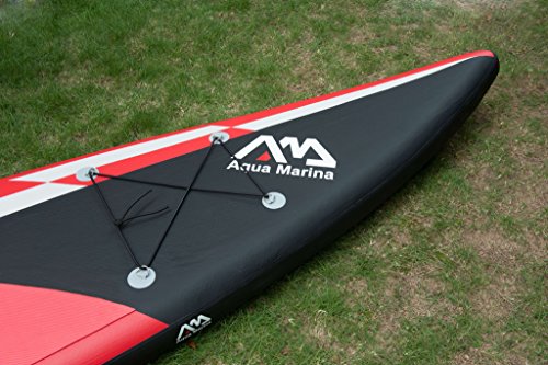 ISUP Aqua Marina Race – Stand Up Paddle Board inkl. Pumpe, Leash Coil, Carbon Paddel, Tasche - 6