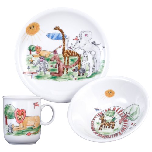 Seltmann Weiden 001.654545 Kinder-Set 3-tlg. Compact Zoo