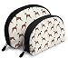 Produktbild Kosmetiktasche Boxer Dog Toiletry Make Up Bag Bathroom Organizer Travel Case 2 Piece Set