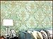 Produktbild Agreey papel parede Luxury Fashion Damascus 3D Wallpaper Non-woven Stereo Wallpapers Mural Wall Decals Papel de Parede 3D@Light_Green_5.3