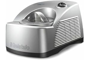 ‎DE'LONGHI De'Longhi ICK 6000 Eiscremeautomat, Kompressor, 700 Gramm, silber