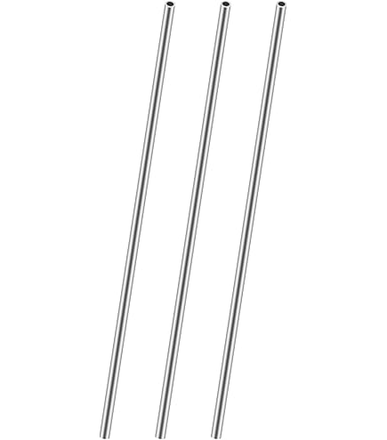 AISHANBAIHUODIAN 4 stks 304 roestvrij staal ronde buis 2mm 3mm 4mm 5mm od 250mm lengte naadloze rechte pijp buis (Specification : 4mm x 0.6mm