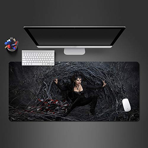 Preisvergleich Produktbild Heiße Kunstmausunterlage vorgerückte Gummimausunterlage Computerspielzusätze Tastaturmausunterlagenspieler-heiße Auflage 700x300x2