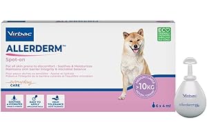 Virbac SAC ALLERDERM Spot-ON 4 ml 6 Pip >10KG