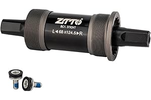 HOUSON bicycle bottom bracket, bicycle bottom bracket 68MM square BSA square bottom bracket housing bottom bracket axles for bicycle 124.5mm