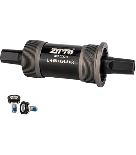 Shimano BB-UN100 BSA, Jeu de 4 pans Noir Taille Unique Shimano BB-UN100 BSA, Jeu de 4 pans Noir Taille Unique