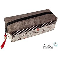 Handmade Geschenk Federmäppchen Stiftetasche Platzwunder Eulenmix