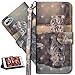 Produktbild HMTECH LG Q6 / LG Q6 Plus Hülle,LG Q6 / LG Q6 Mini Schutzhülle,LG Q6 Hülle Leder Flip Bookstyle Wallet Tasche Brieftasche Etui Case,LG Q6 Hülle Elegant Retro Luxus 3D Süßes Cat Tiger Muster Flip Cover Wallet Brieftasche Hardcase Taschen Schalen Handy Tasche im Bookstyle mit Standfunktion Karten Slot und Magnetverschluß Flip Case Hülle Ledercase Hülle Schutzhülle Cover für LG Q6/LG Q6 Mini/LG Q6 Plus/LG Q6 Prime,Cat Tiger YX