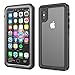 Produktbild iPhone X iPhone Xs Wasserdicht Hülle Casefirst Rugged Schale Case IP68 Certified TPU + PC Hülle Extreme Durable 360 °Staubdicht Wasserdicht Stoßfest mit eingebautem Displayschutzfolie Schutzhülle Ganzkörper Schutzhülle - iPhone X iPhone Xs()