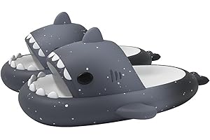 NIBESSER Chanclas Tiburon Mujer Hombre Con Suela Engrosada Chanclas Mujer Verano Comodas Chanclas Playa Mujer Antideslizantes Zapatillas Tiburon Piscina Divertidas Originales