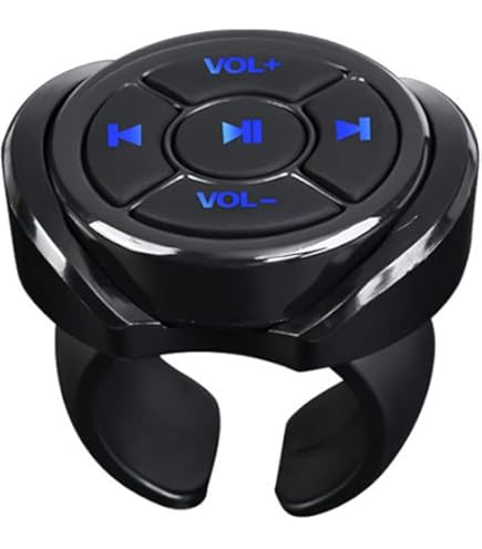 Telecomando Parrot Mki9100 Pulsante Multimedia Bluetooth Per Moto E Bici - Controllo Musica E Telefono Da Volante Pulsante Remoto Smartphone - Foto 3