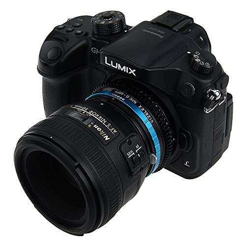 Vizelex Polar d acc  l  rateur       Adaptateur de monture d objectif Nikon Nikkor F Plat de type G D SLR Objectif pour micro four Thirds  MFT  M4 3  Fixation sans miroir bo  tier d appareil photo int  gr   avec filtre polarisant circulaire