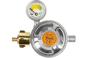 Bradas RG a310ie de 002 de m regulador de presión de Gas, Mehrfarben, 15 x 8 x 6 cm