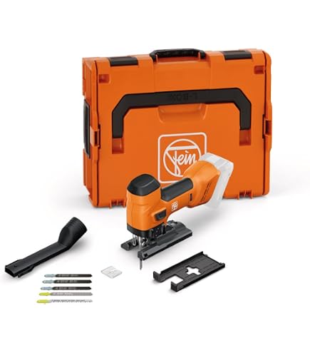 FEIN Scie Sabre Sans Fil ASAS 18-21 K AS - Puissante, Compacte, Compatible AMPShare/Bosch 18V (sans Batterie)