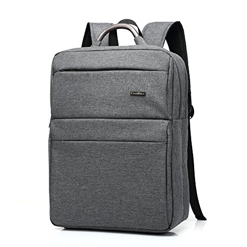 5 All Business Wasserdicht gepolstert 15 6 Laptop Rucksack Gro   Nylon  Grau 