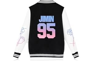 Dolpind BTS Love Yourself Baseball Jacke Bangtan Boys Merchandise Jimin Jungkook Hoodie