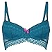 Price comparison product image Hunkemöller Women Mandisa Non-padded Underwired Longline Bra 116503 Blue 38C
