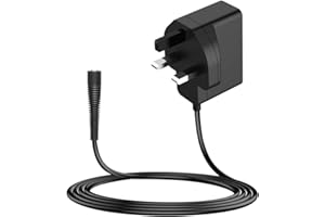 MEROM 12V Shaver Charger Power Cord Compatible with Braun Series 1 Series 3 Series 5 Series 7 Series 9 Rozor Power Adapter