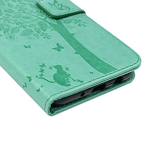 J7 Pro Lederh  lle YOKIRIN Wallet Case f  r Samsung Galaxy J7 Pro   J7 2017 J730  EU Ausgabe  Schutzh  lle Premium Druck Baum PU Leder Hardcase Handyh
