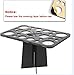 Anself 28 Holes Makeup Brushes Drying Rack, Black