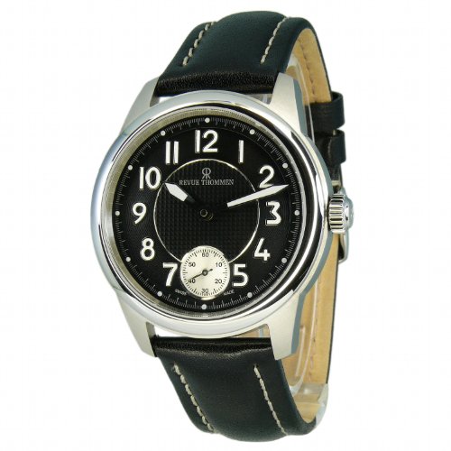 Revue Thommen Herren-Armbanduhr XL Analog Handaufzug Leder 16064.3531 Revue Thommen Herren-Armbanduhr XL Analog Handaufzug Leder 16064.3531