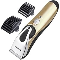 Profi Tierhaarschneider AUGYMER Keramik Wiederaufladbarer Wireless Hunde Katzen Haarschneider Schermaschine Haustier Trimmer Rasierer, Elektrische Geräuscharmer Haarschneidemaschine für Grooming