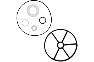 Biglumin Joint Pompe - Vanne Piscine Joint Pompe Piscine, Joint pour multiports et Filtre à Sable Valve, Kit de réparation de Joint d'araignée, Applicable aux vannes SP0710, SP0711, SPX0710XD.