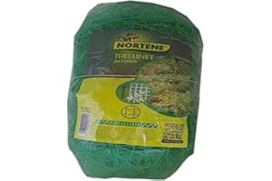Nortene Trellinet Malla para entutorado, 2 x 100 m, color Verde