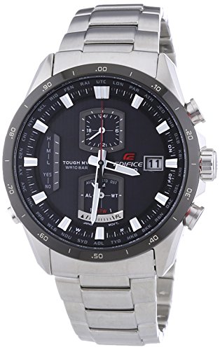 Casio EQW-A1110DB-1AER Clock – (Bracelet, Male, Stainless Steel)
