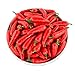 Produktbild samyo Simulation Künstliche Lebensechte Fake Gemüse Red Pepper Hot Chili für Home Kitchen Dekoration Stricknadel Set